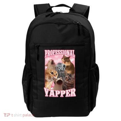 Funny Cat Meme Professional Yapper Cat Oddly Specific Dank Backpack