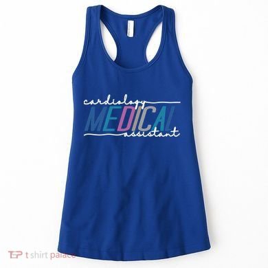Funny Cardiology Medical Assistant Gift Women's Tank Top