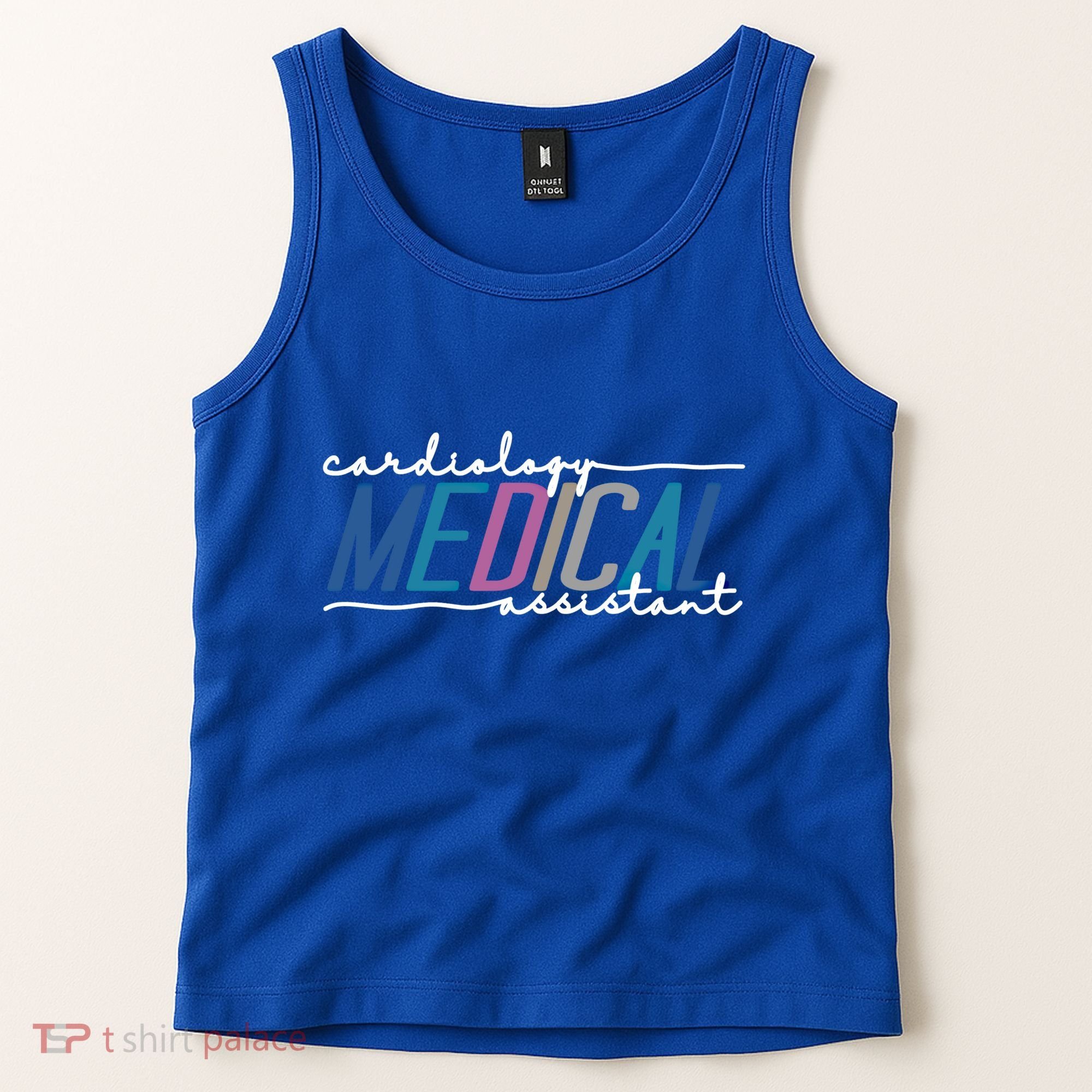 Funny Cardiology Medical Assistant Gift Tank Top