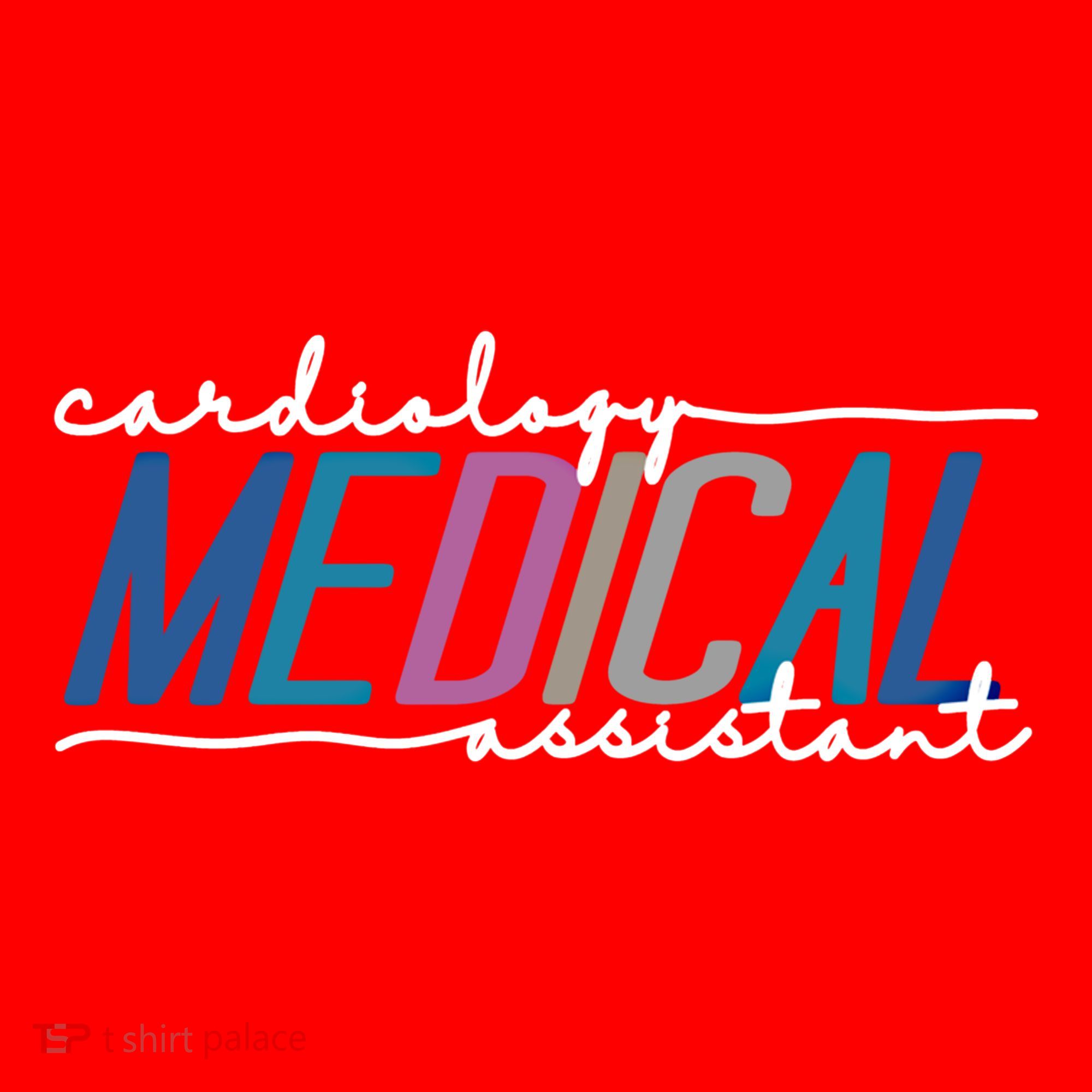 Funny Cardiology Medical Assistant Gift Santa Hat