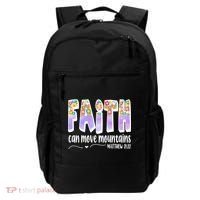 Faith Can Move Mountains Matthew 21:22 Prayer Backpack thumb 0