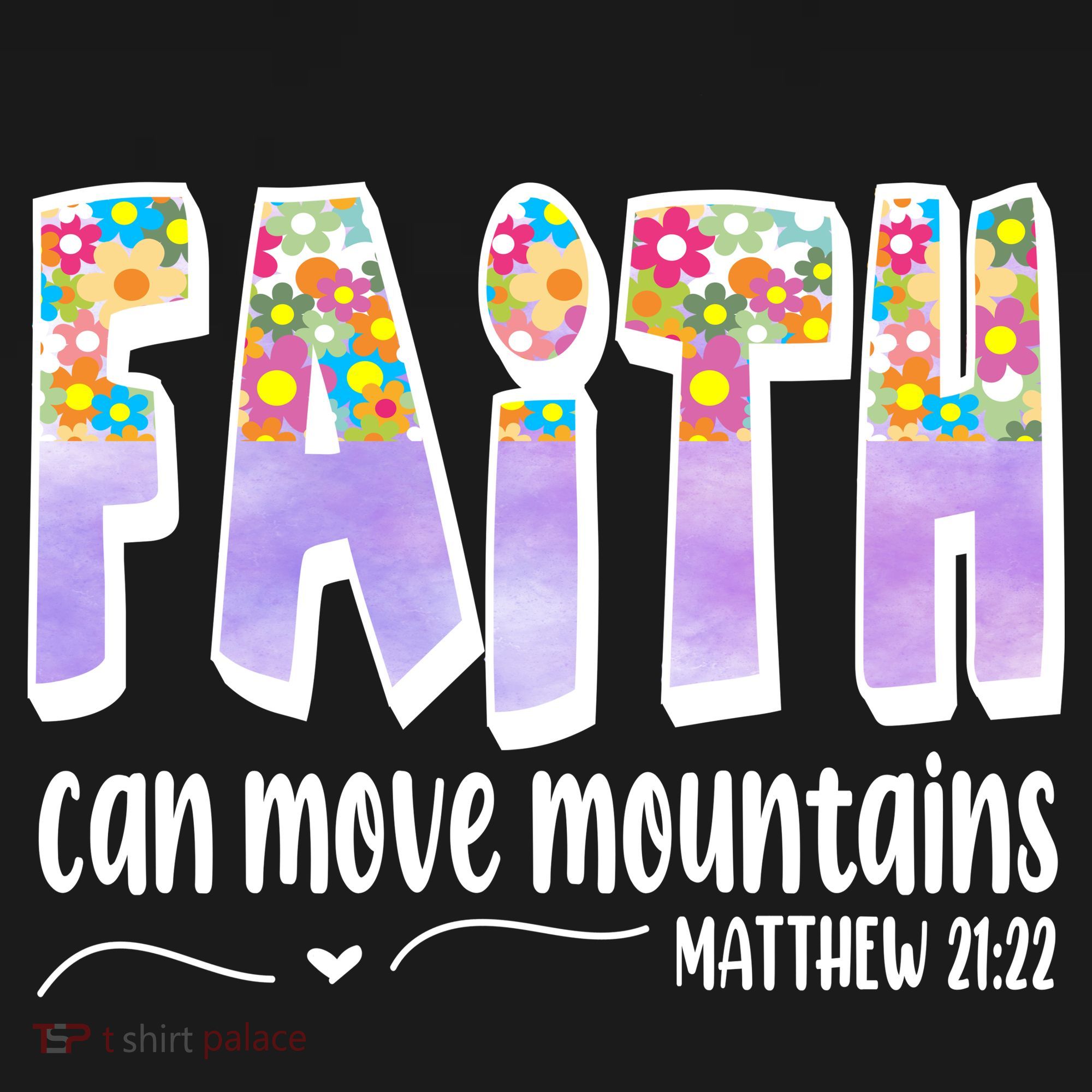 Faith Can Move Mountains Matthew 21:22 Prayer Mousepad