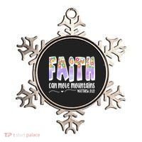 Faith Can Move Mountains Matthew 21:22 Prayer Ornament thumb 0