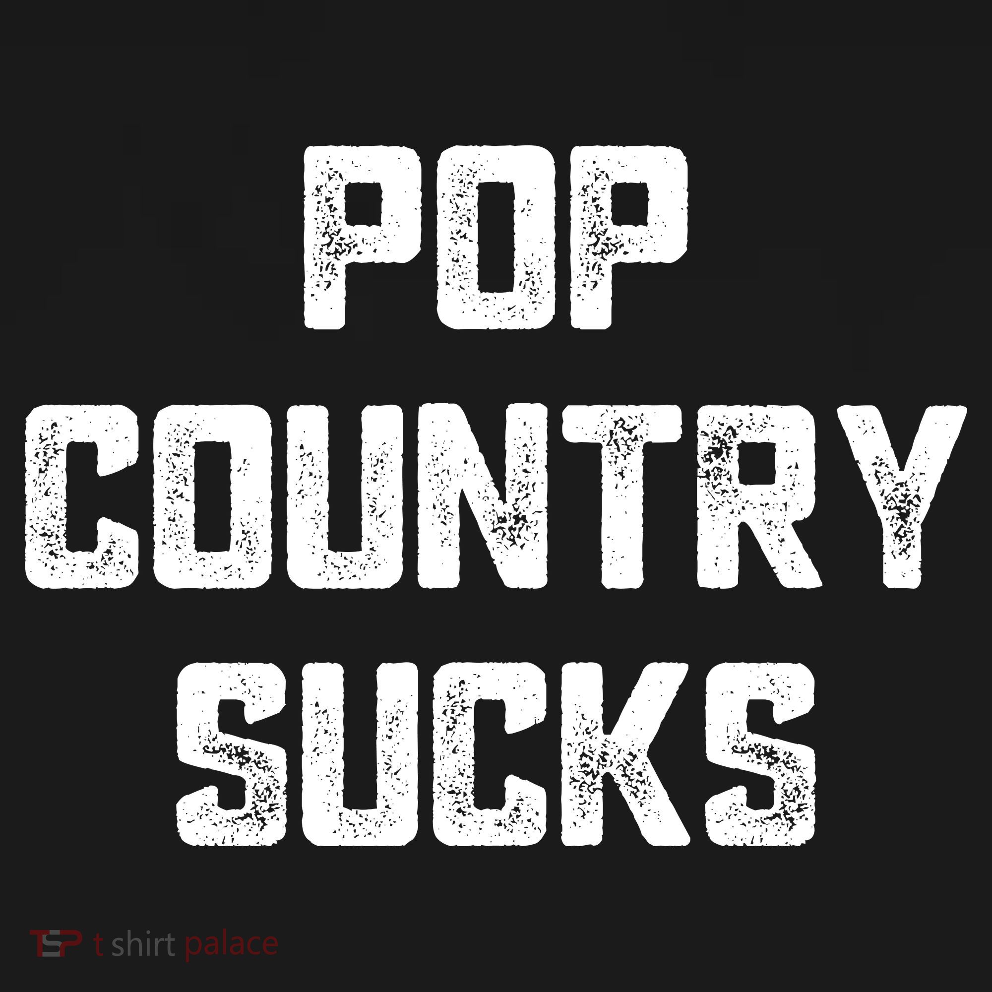 Funny Country Music Gifts Pop Country Sucks Women's Hoodie