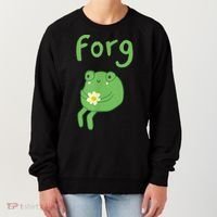 Frog Cake Meme Cute Aesthetic Forg Women's Sweatshirt thumb 0
