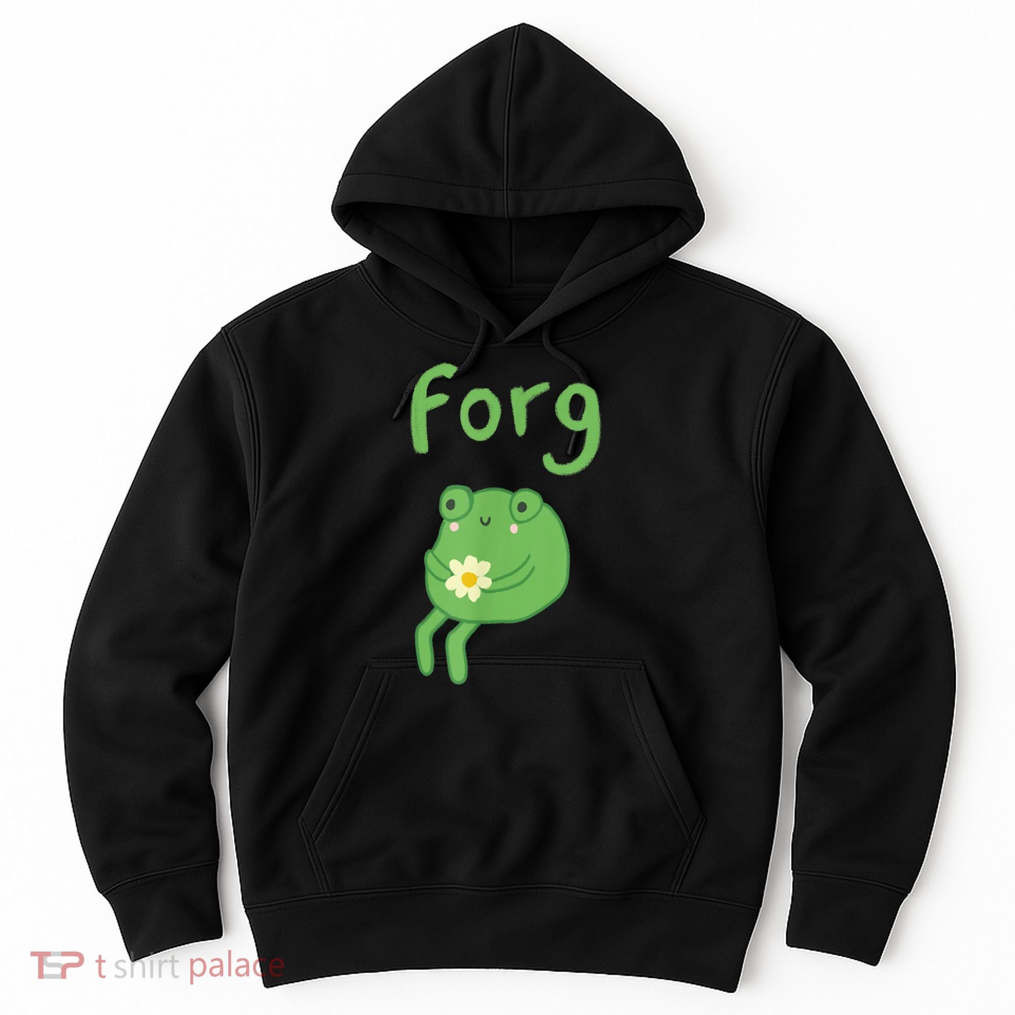 Frog Cake Meme Cute Aesthetic Forg Hoodie