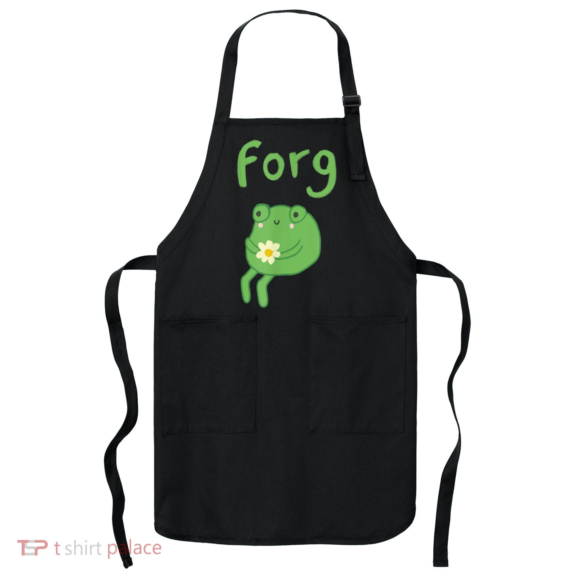 Frog Cake Meme Cute Aesthetic Forg Apron