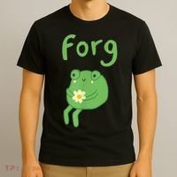 Frog Cake Meme Cute Aesthetic Forg T-Shirt thumb 3