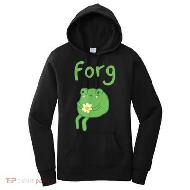 Frog Cake Meme Cute Aesthetic Forg Women's Hoodie