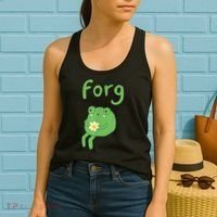 Frog Cake Meme Cute Aesthetic Forg Women's Tank Top thumb 2