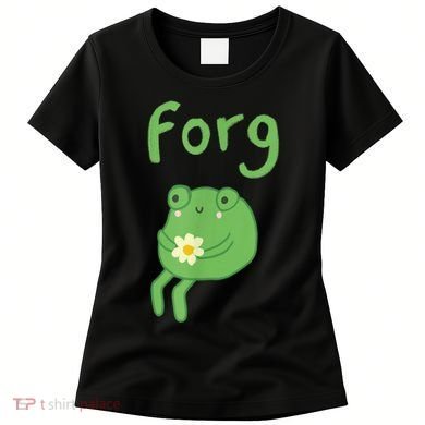 Frog Cake Meme Cute Aesthetic Forg Women's T-Shirt