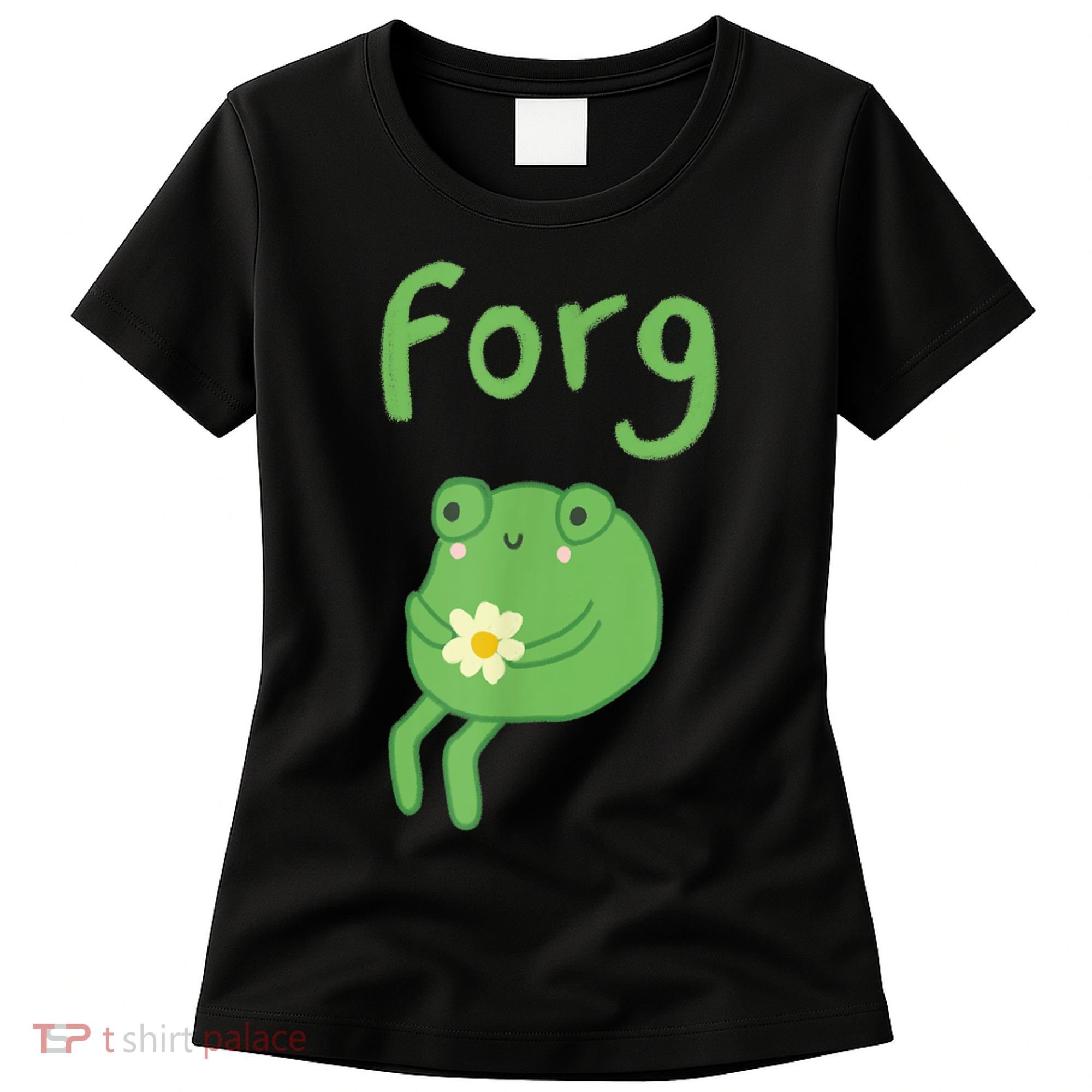 Frog Cake Meme Cute Aesthetic Forg Women's T-Shirt