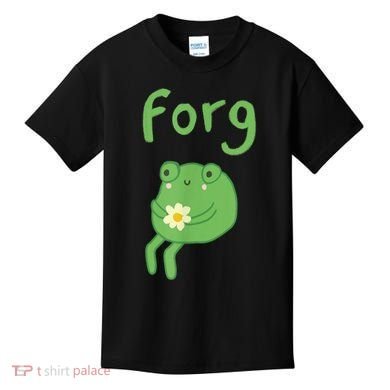 Frog Cake Meme Cute Aesthetic Forg Kids T-Shirt