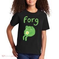 Frog Cake Meme Cute Aesthetic Forg Kids T-Shirt thumb 2