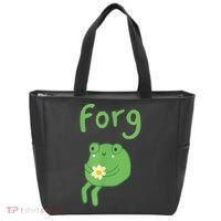 Frog Cake Meme Cute Aesthetic Forg Tote Bag thumb 0