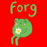 Frog Cake Meme Cute Aesthetic Forg Santa Hat thumb 1
