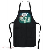 Funny Cute Marshmallow Scary Campfire Story SMores Gift Apron thumb 0