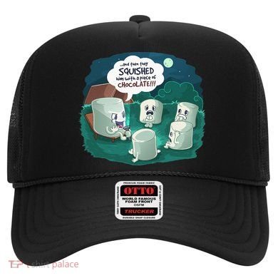 Funny Cute Marshmallow Scary Campfire Story SMores Gift Hat