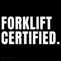 Forklift Certified Meme Funny Forklift Driver Forklift Operator USA-Made Doggie Bandana thumb 2