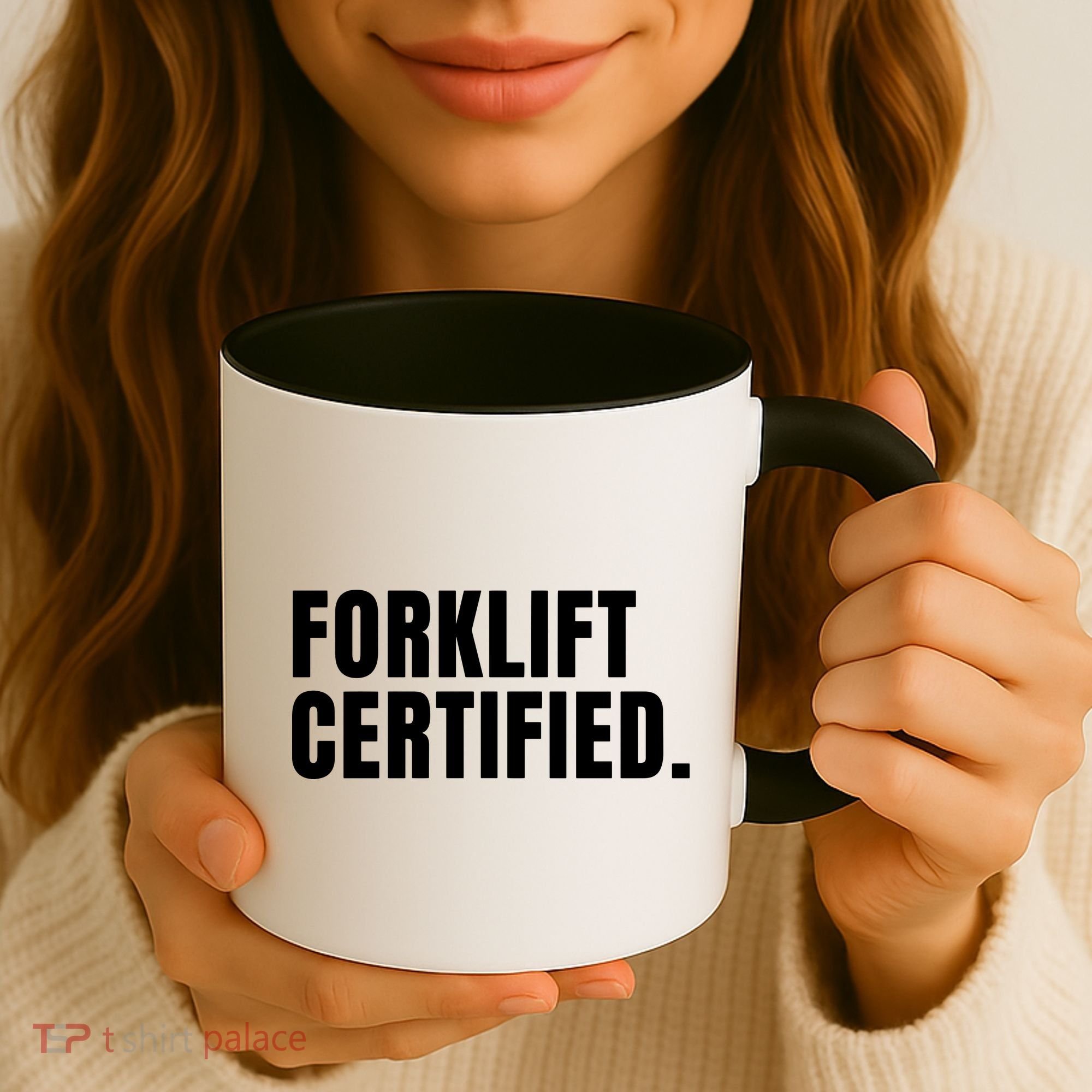 Forklift Certified Meme Funny Forklift Driver Forklift Operator Coffee Mug
