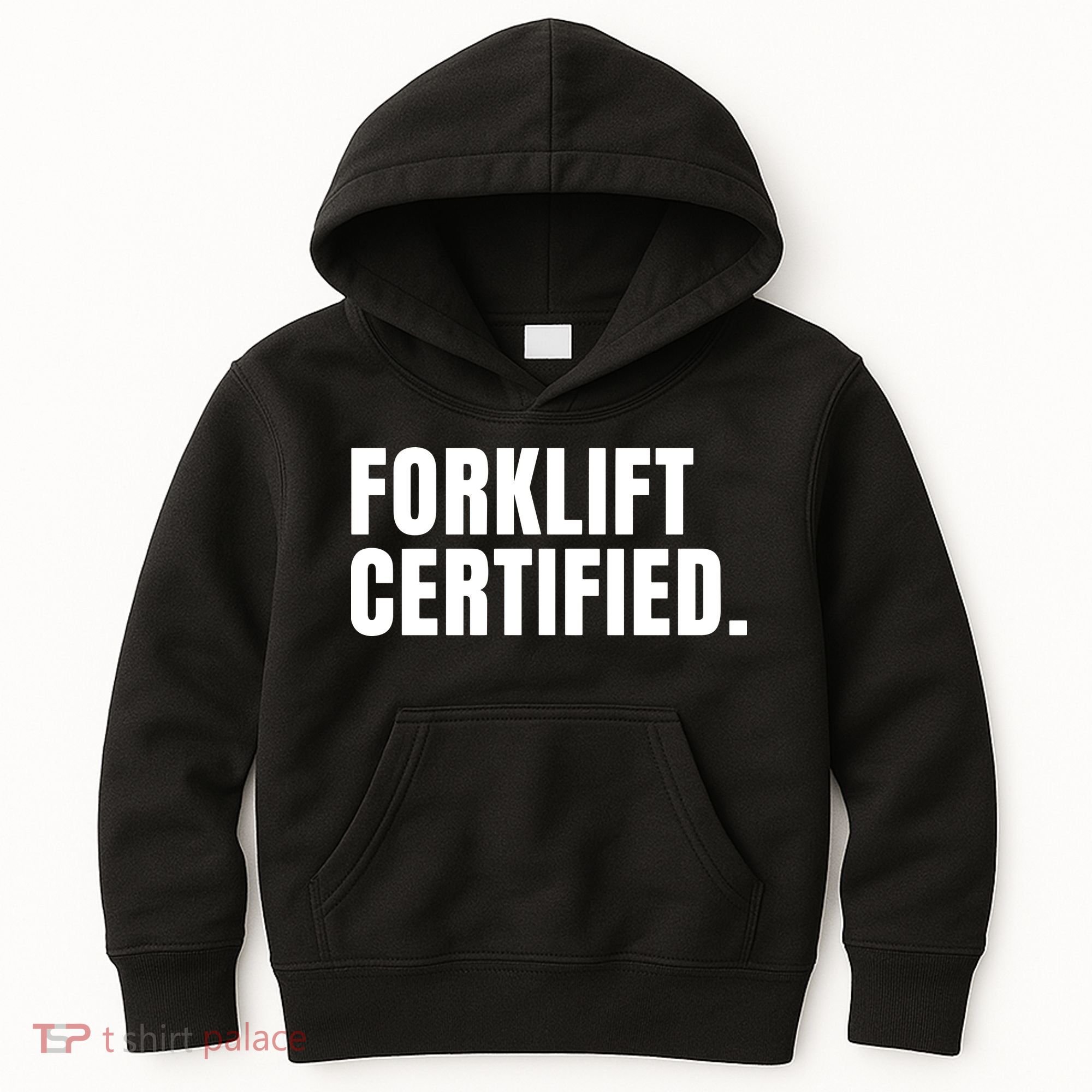Forklift Certified Meme Funny Forklift Driver Forklift Operator Kids Hoodie