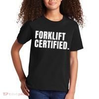 Forklift Certified Meme Funny Forklift Driver Forklift Operator Kids T-Shirt thumb 2