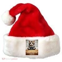 Funny Cat Meme Guilty Of Being Cute Santa Hat thumb 0