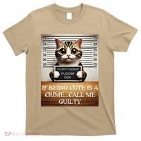 Funny Cat Meme Guilty Of Being Cute T-Shirt thumb 0