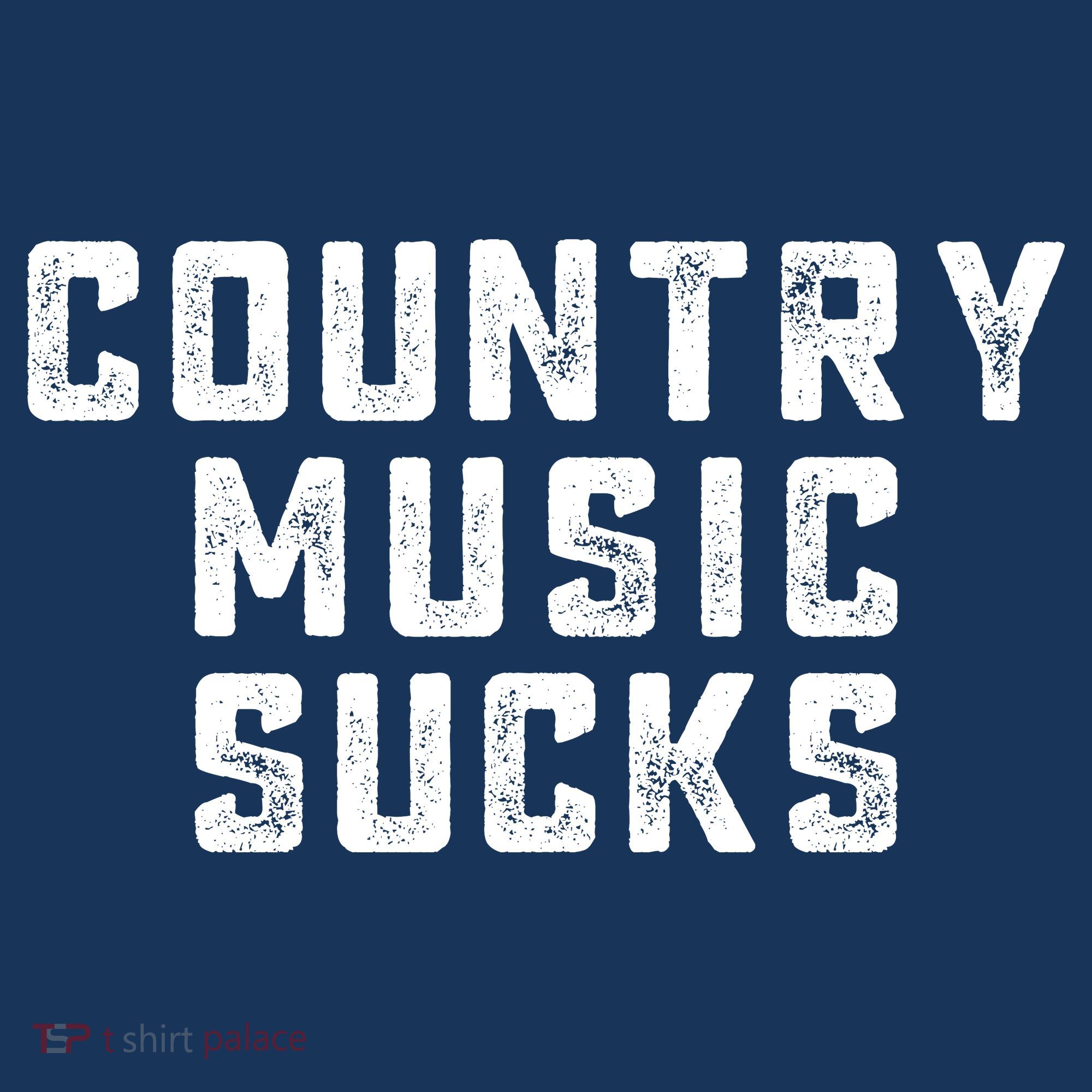 Funny Country Music Gifts Pop Country Sucks Women's Tank Top