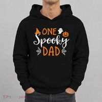 Funny Cute Matching Halloween Family One Spooky Dad Hoodie thumb 0