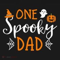 Funny Cute Matching Halloween Family One Spooky Dad T-Shirt thumb 7