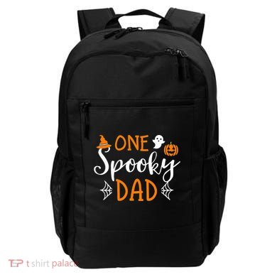Funny Cute Matching Halloween Family One Spooky Dad Backpack