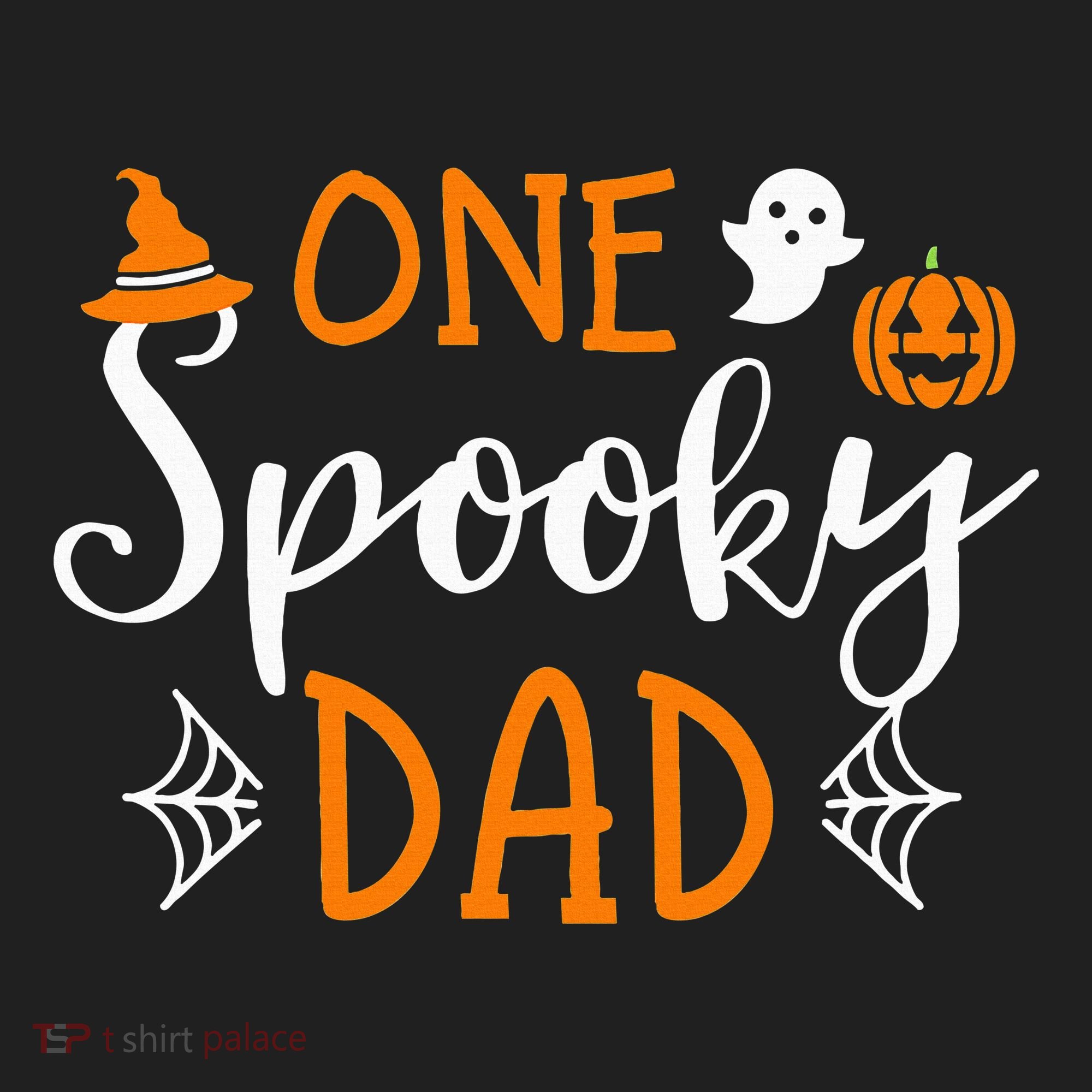Funny Cute Matching Halloween Family One Spooky Dad Beanie