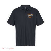 Funny Cute Matching Halloween Family One Spooky Dad Polo thumb 0