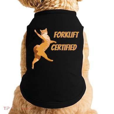 Forklift Certified Meme Funny Forklift Driver Forklift Operator Funny Meme Doggie Tank