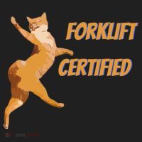 Forklift Certified Meme Funny Forklift Driver Forklift Operator Funny Meme Beanie thumb 2