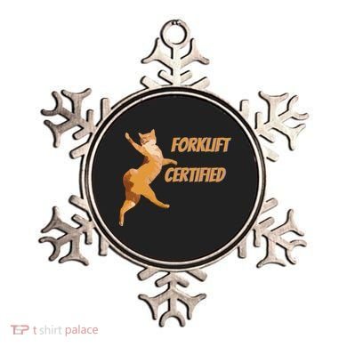 Forklift Certified Meme Funny Forklift Driver Forklift Operator Funny Meme Ornament