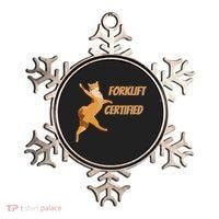 Forklift Certified Meme Funny Forklift Driver Forklift Operator Funny Meme Ornament thumb 0