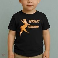 Forklift Certified Meme Funny Forklift Driver Forklift Operator Funny Meme Toddler T-Shirt thumb 2