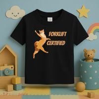 Forklift Certified Meme Funny Forklift Driver Forklift Operator Funny Meme Toddler T-Shirt thumb 3