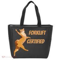 Forklift Certified Meme Funny Forklift Driver Forklift Operator Funny Meme Tote Bag thumb 0