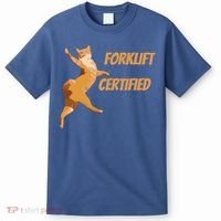 Forklift Certified Meme Funny Forklift Driver Forklift Operator Funny Meme T-Shirt thumb 0