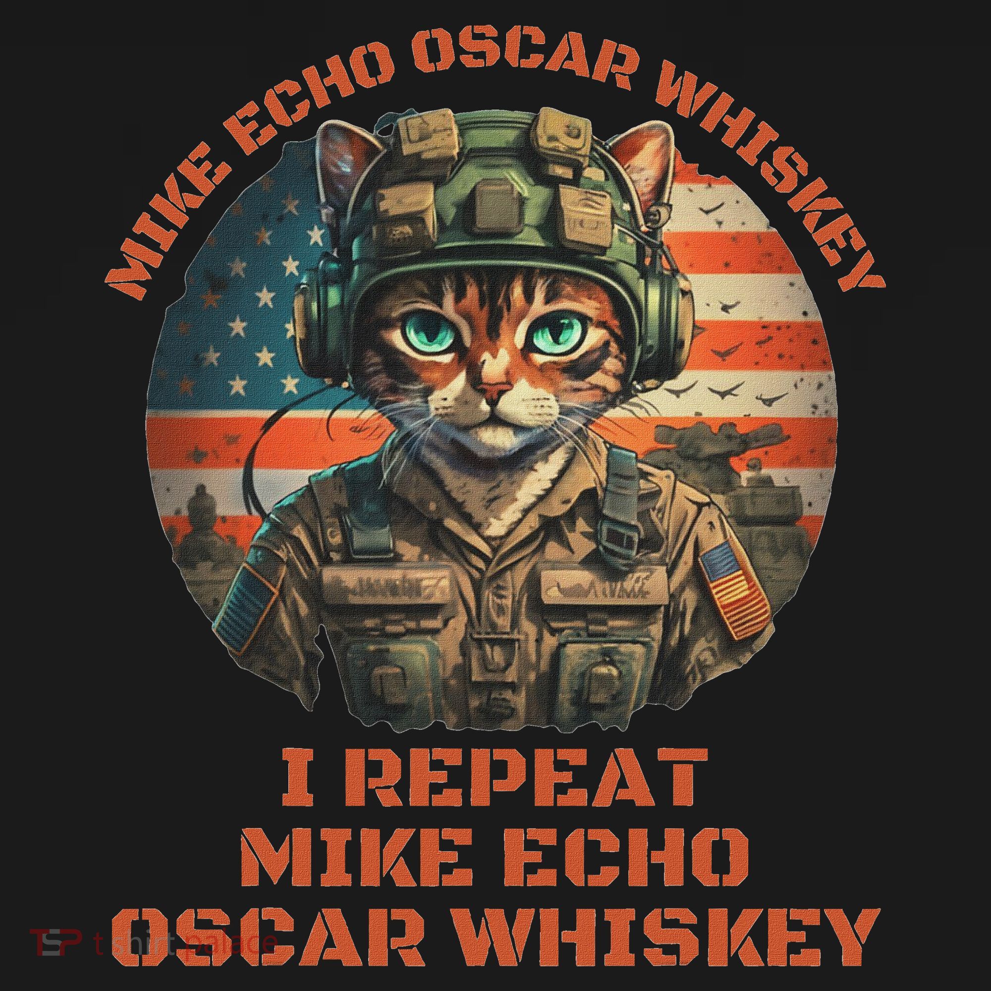 Funny Cat Military Mike Echo Oscar Foxtrot Meow Coaster