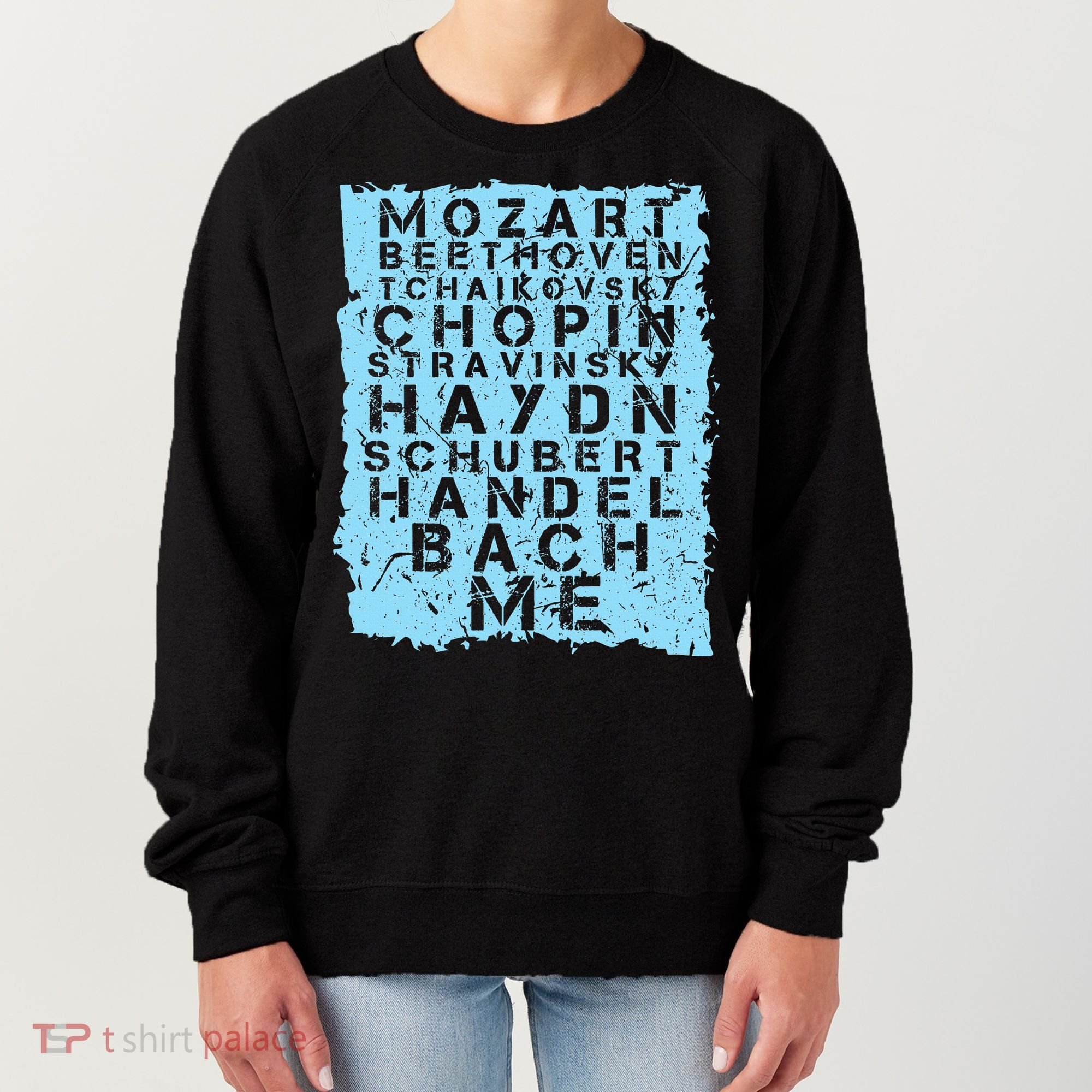 Famous Classical Music Composer Gift Musician Mozart Women's Sweatshirt