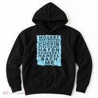 Famous Classical Music Composer Gift Musician Mozart Hoodie thumb 0