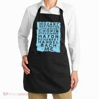 Famous Classical Music Composer Gift Musician Mozart Apron thumb 2