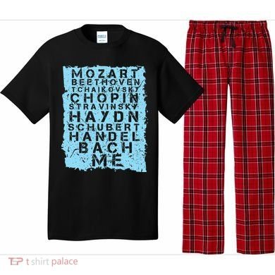 Famous Classical Music Composer Gift Musician Mozart Pajama Set