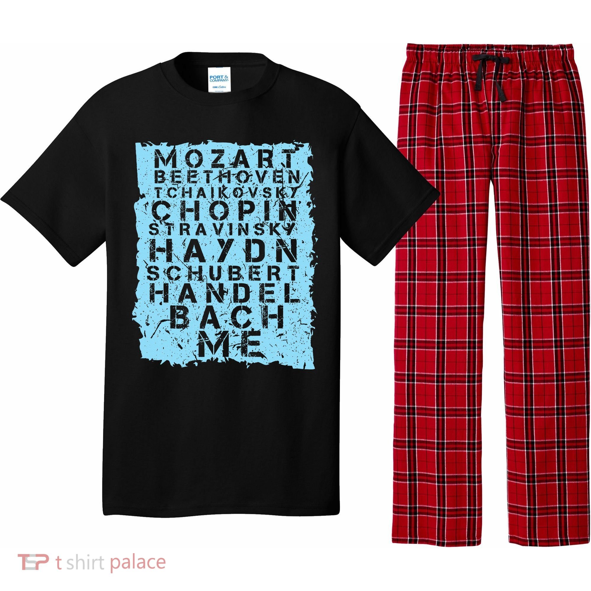 Famous Classical Music Composer Gift Musician Mozart Pajama Set