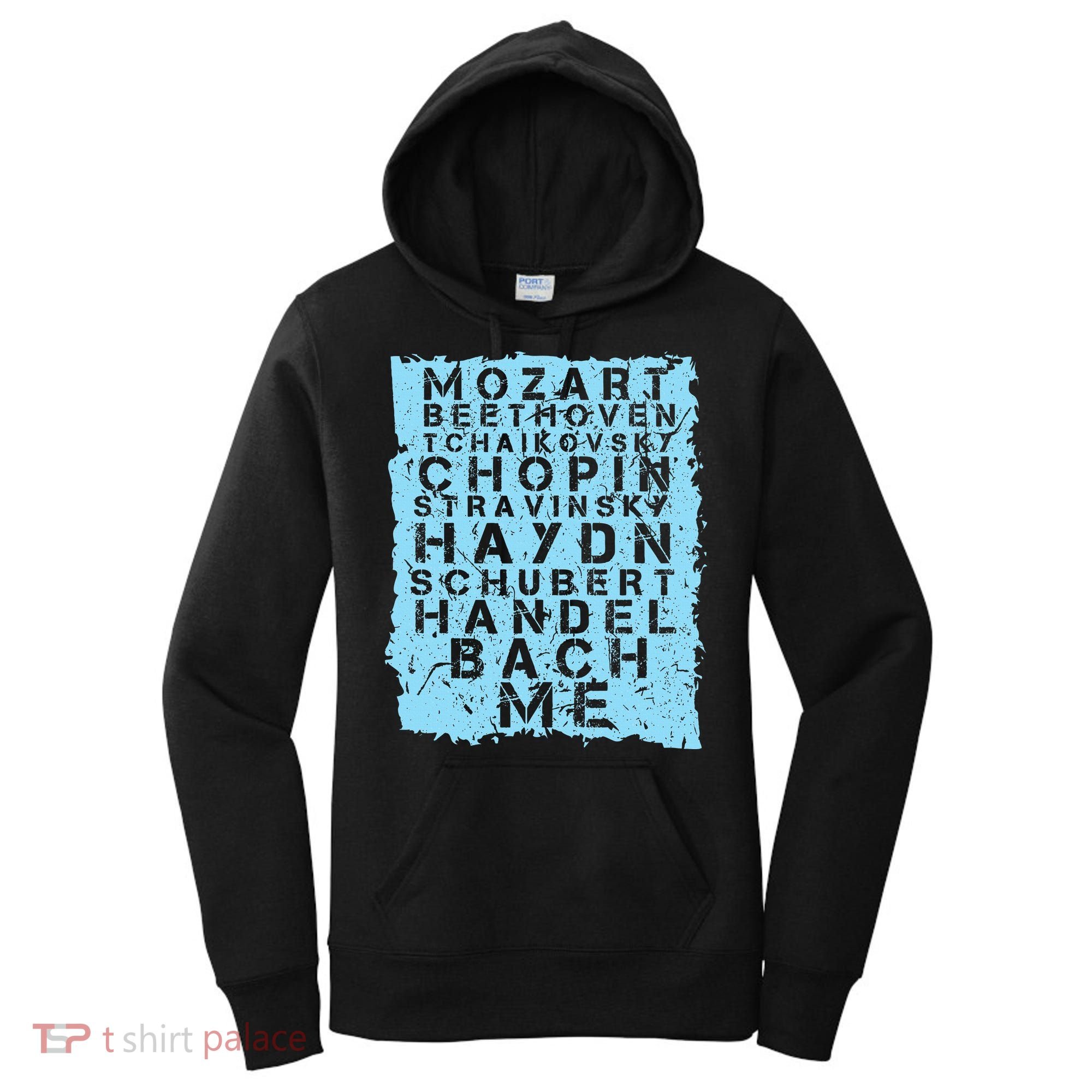 Famous Classical Music Composer Gift Musician Mozart Women's Hoodie