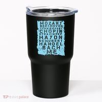 Famous Classical Music Composer Gift Musician Mozart Tumbler thumb 0